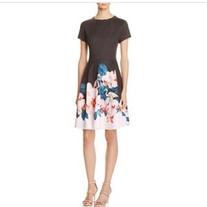 Ted Baker London Orchid Wonderland Skater dress